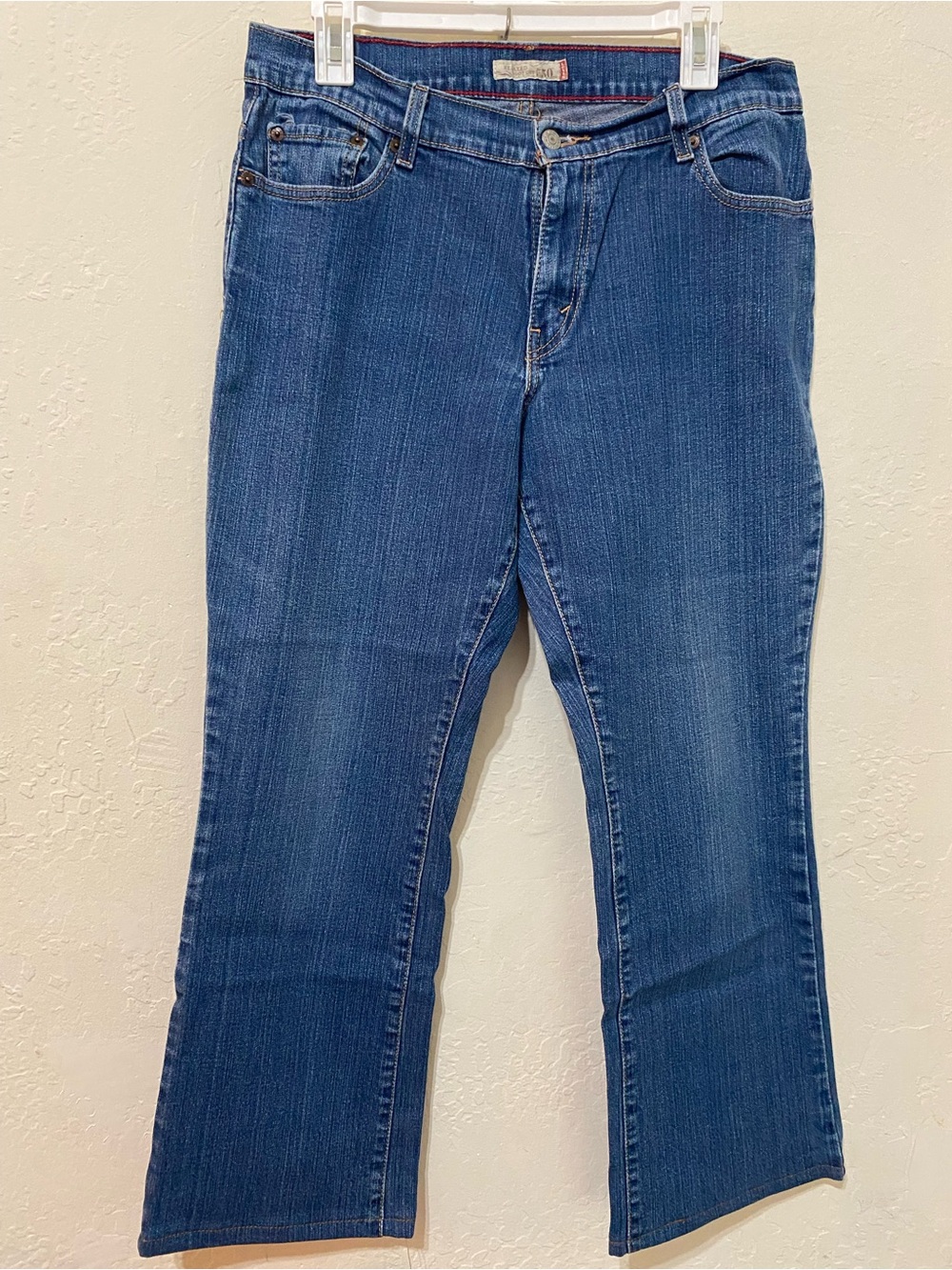 Levi’s 515 Bootcut Jeans Size 12 Short Medium Wash Classic Denim